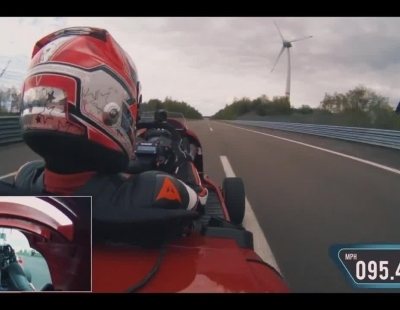 Este cortacésped es capaz de alcanzar los 242,99 km/h