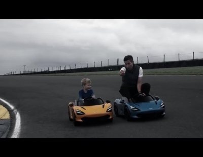 Los más pequeños de la casa se lo pasarán en grande con este McLaren 720S eléctrico