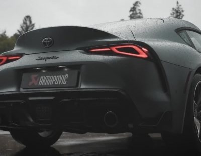 El Toyota Supra presume de sonido con unos escapes firmados por Akrapovic