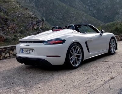Porsche 718 Boxster Spyder. Potencia a cielo abierto