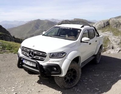 Mercedes-Benz Clase X. Delta 4×4 mejora esta bestia