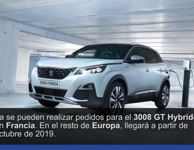Nuevo Peugeot 3008 GT Hybrid4, con un motor de gasolina PureTech 1.6 y dos motores eléctricos