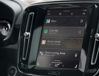 Volvo XC40 EV. La tecnología corre a cargo de Google y Android