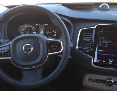 Así es el interior del nuevo Volvo XC90