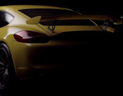 Porsche Cayman GT4, un 911 GT3 a escala