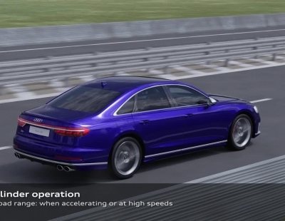 La versión más deportiva del Audi A8 es este S8 con 571 CV