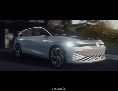 Así es el Volkswagen ID. Space Vizzion, un concept familiar eléctrico