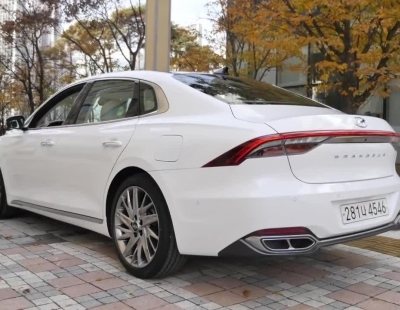 Así de llamativo es el nuevo Hyundai Grandeur, una berlina de cinco metros