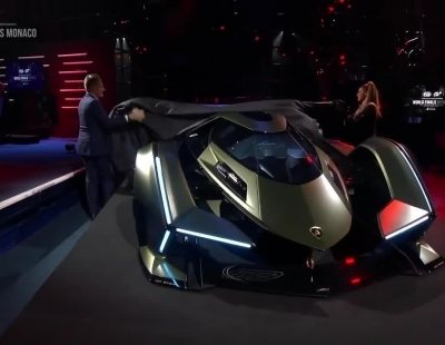 El Lamborghini Lambo V12 Vision Gran Turismo llegará durante la próxima primavera