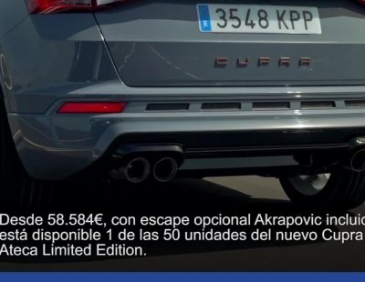 Cupra nos muestra la nueva edición limitada del Ateca