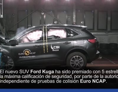 El nuevo SUV Ford Kuga ha sido premiado con la máxima calificación EuroNCAP