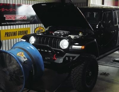 Este impresionante Jeep Gladiator es la última locura de Hennessey y tiene 1.000 CV