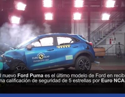 El nuevo Ford Puma logra la máxima calificación, 5 estrellas