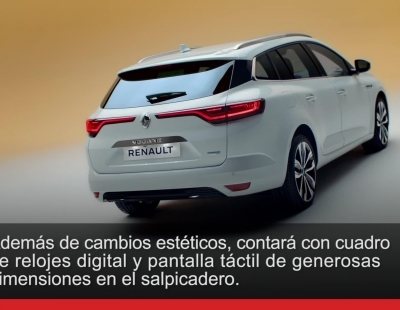 Este es el actualizado Renault Mégane, que estrena versión híbrida enchufable