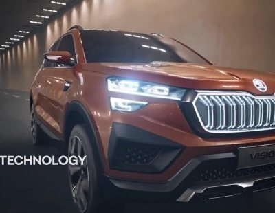 Skoda ha ideado este Vision IN, que adelanta un SUV urbano para India