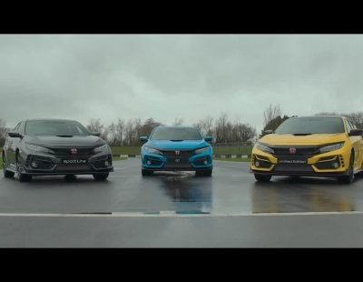 Se estrenan dos espectaculares versiones del Honda Civic Type R