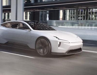 El Polestar Precept es un sedán eléctrico elegante y espectacular