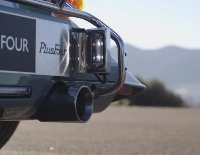 Aunque mantiene su clásico diseño, este Morgan Plus Four es totalmente nuevo