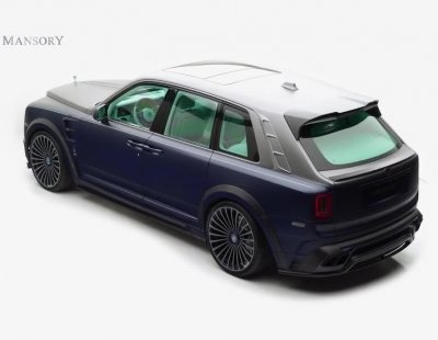Este impresionante Rolls Royce Cullinan ha sido personalizado por Mansory