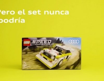Audi quattro S1 y Michèle Mouton: la historia de los rallies, en Lego