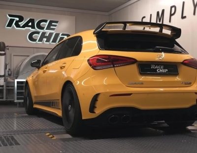 Mercedes-AMG A45S. Mejorado por RaceChip