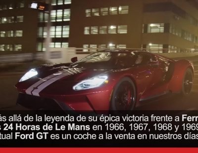 El súper deportivo Ford GT es un coche de carreras con matrícula y altas prestaciones