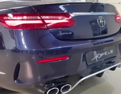 Las exclusivas versiones Maybach de Mercedes-Benz inspiran a Hofele en este E53 Cabrio