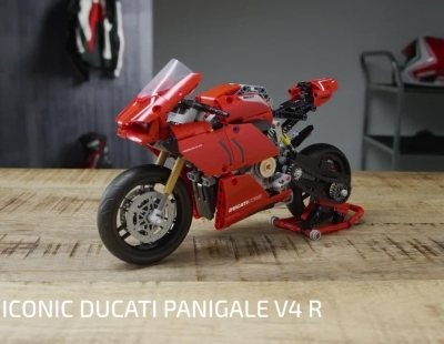 Solo 59,99 euros cuesta esta versión LEGO de la impresionante Ducati Panigale V4 R