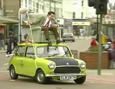 El Mini más famoso de la TV, el de Mr.Bean, cumple 30 años