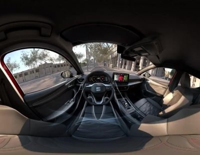 Date una vuelta por Barcelona en el nuevo Seat León sin salir de casa