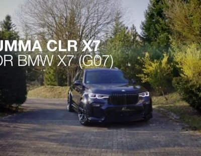 El especialista Lumma ha creado este kit aerodinámico para los BMW X7