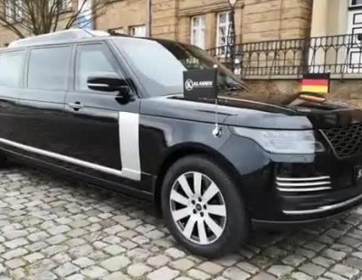 Los expertos de Klassen crean el Range Rover blindado más seguro y largo del mundo