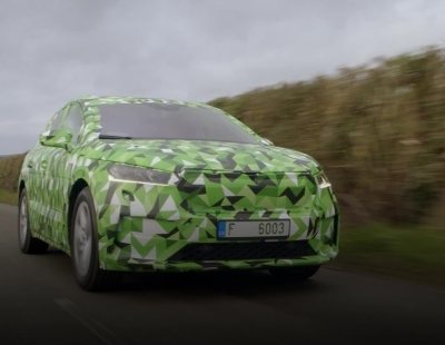 Conducimos en exclusiva el Skoda Enyaq todavía camuflado