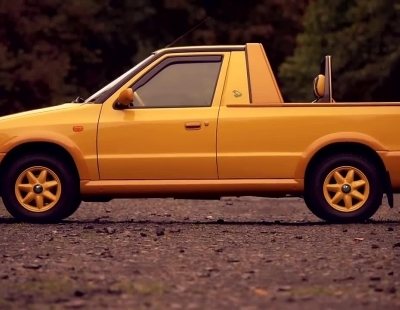 Esta era la genialidad que escondía el Skoda Felicia Fun en su zona trasera