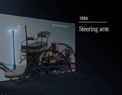 La marca Mercedes-Benz nos muestra como han evolucionado sus volantes durante 120 años