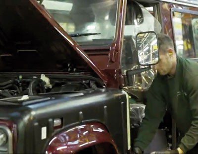 Así se hace un Land Rover Defender