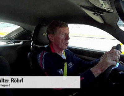 Walter Röhrl pone a prueba el Porsche Cayman GT4