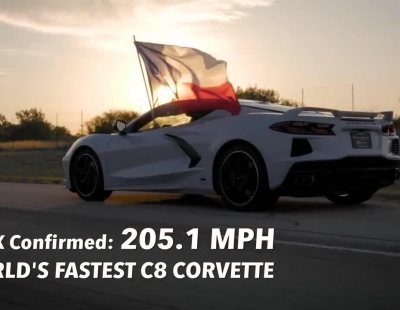 330 km/h puede alcanzar este Corvette C8 que ha modificado Hennessey