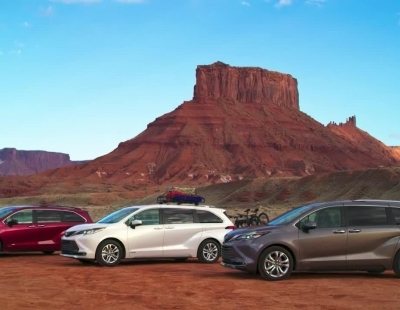 El nuevo Toyota Sienna 2021 es un monovolumen híbrido con 8 plazas