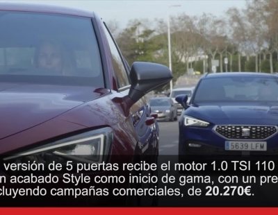 El exitoso nuevo Seat León ofrece 2 nuevos motores gasolina y diésel