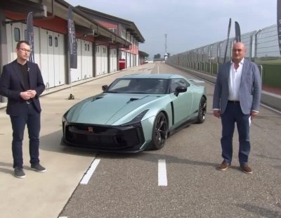 Os mostramos el esperado debut del Nissan GT-R50 Italdesign