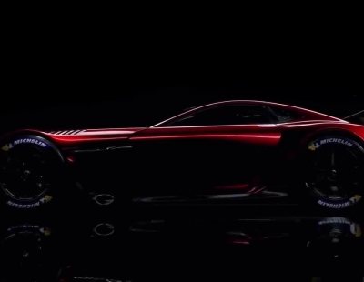 Este es el radical Mazda RX-Vision GT3 Concept que se incorpora a Gran Turismo