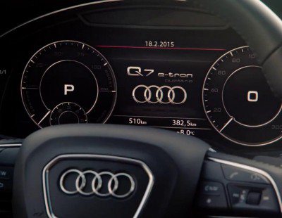 Audi Q7 e-tron. Máxima eficiencia
