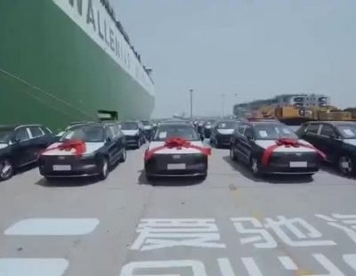 Llegan a Europa las primeras unidades del SUV eléctrico chino U5 de Aiways