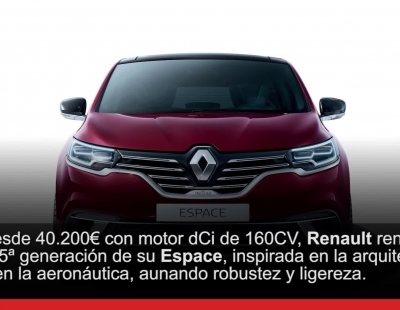 El renovado Renault Espace aterriza en España y lo hace desde 40.171 euros