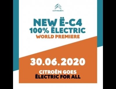 El nuevo Citroën Ë-C4 Electric se presentará el próximo martes 30 de junio