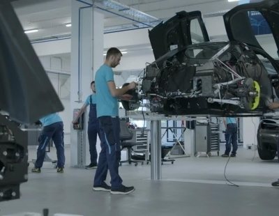 Os mostramos como Rimac fabrica su salvaje C_Two