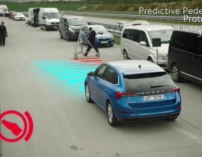 Los asistentes de precolisión del nuevo Skoda Scala te sorprenderán