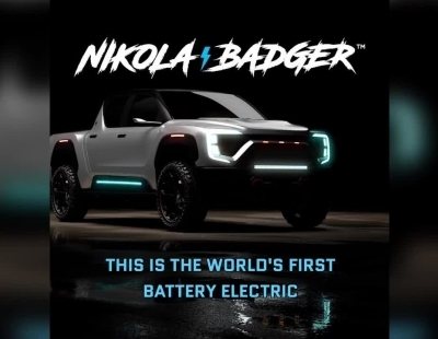Así será el Nikola Badger, otro sorprendente pick-up eléctrico