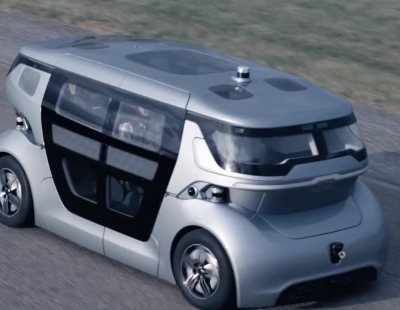 Os mostramos el futurista vehículo autónomo Sango de la firma sueca NEVS